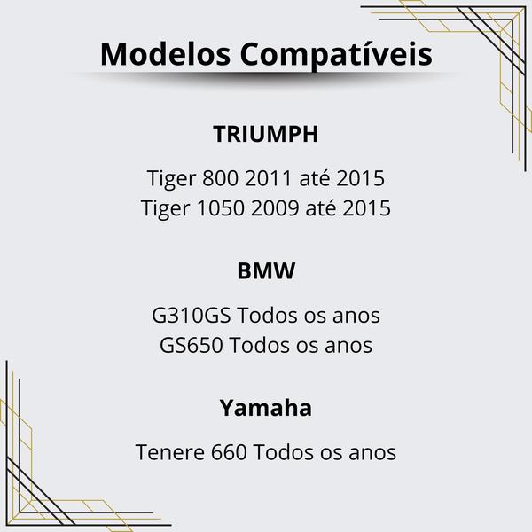 Imagem de Par De Pisca Setas Completo Moto BMW 310s BMW GS 650 Todos os Anos