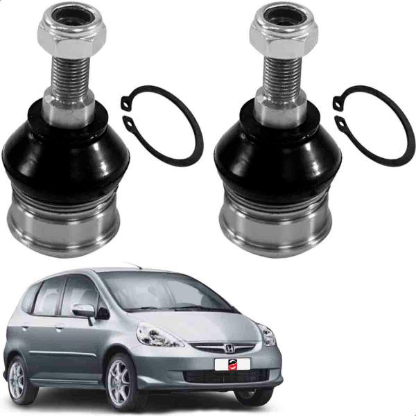 Imagem de Par De Pivo Bandeja Sem Trava Honda Fit 1.4 1.5 2003/2008...