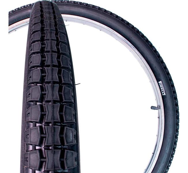 Imagem de Par De Pneus 26x1.1/2x2 Barra Forte Bike Primor + 2 Câmaras Cor Preto