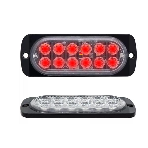 Imagem de Par de Strobos com 12 Leds cada carro moto caminhao Cores