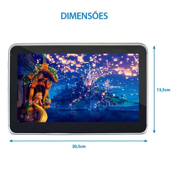 Par de Telas P/ Encosto Ford New Fiesta 2015 2016 2017 2018 8 Polegadas Independente USB Espelhamento Monitor Fone de Ouvido - E-Tech Imagem de Par de Telas P/ Encosto Ford New Fiesta 2015 2016 2017 2018 8 Polegadas Independente USB Espelhamento Monitor Fone de Ouvido