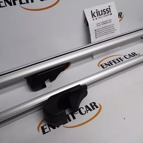 Imagem de Par de Travessas Universal Rack Kiussi Belluno 120cm Prata