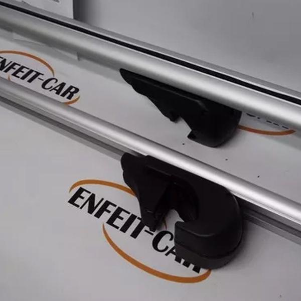 Par de Travessas Universal Rack Kiussi Belluno 120cm Prata Imagem de Par de Travessas Universal Rack Kiussi Belluno 120cm Prata