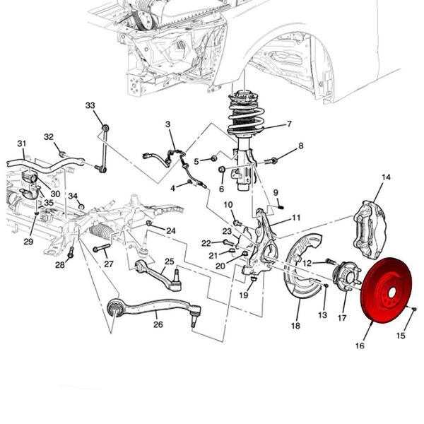 Imagem de Par Disco De Freio Dianteiro Ventilado Acdelco Chevrolet S10 1997 A 2012 Kit2361