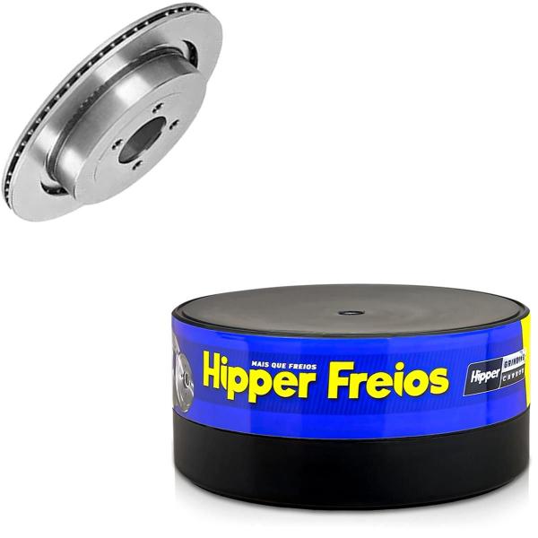 Imagem de Par Disco Freio Dianteiro Corolla 1.8 16v Hipper Freios