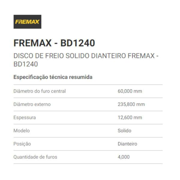 Imagem de Par Disco Freio Dianteiro Fremax Celta Prisma Corsa Classic