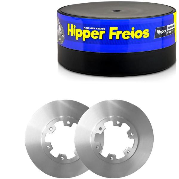 Imagem de Par Disco Freio Dianteiro Frontier 2.3 2023 Hipper Freios