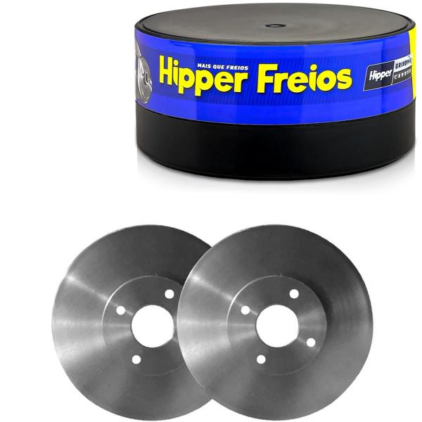 Imagem de Par Disco Freio Sólido Classic 1.0 10 a 2019 Hipper Freios