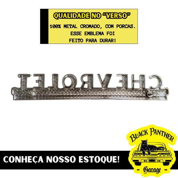 Imagem de Par Emblema Capo Chevrolet Boca De Sapo 1948/1953 Exportação