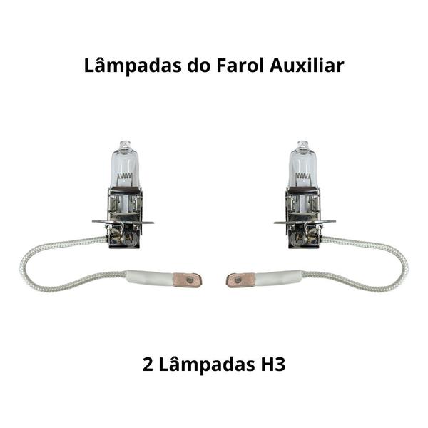 Imagem de Par Farol Auxiliar Caminhao Mercedes Axor Após 2005 H3