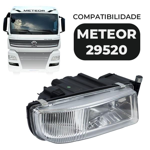 Imagem de Par Farol Auxiliar Man Tgx Caminhão 2013 a 18 29.440 29.480 VW Meteor 28460 29520