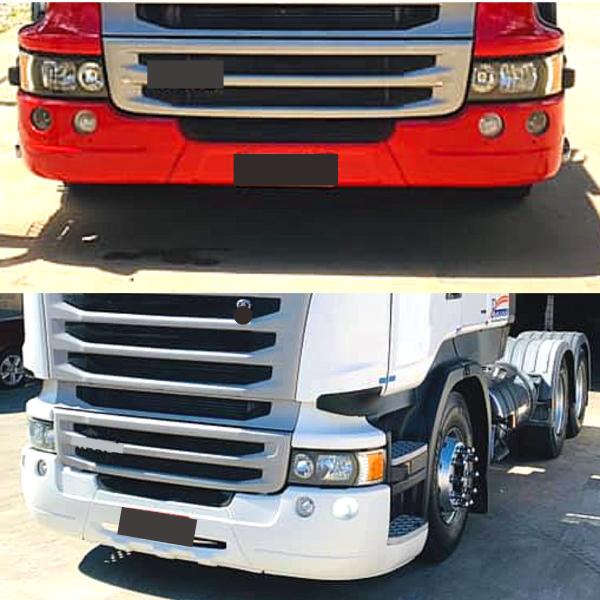 Par Farol Compatível Scania Serie 5 S5 PGR Mascara Negra - NINO Imagem de Par Farol Compatível Scania Serie 5 S5 PGR Mascara Negra