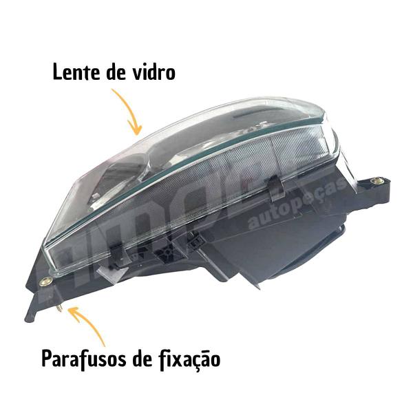 Par Farol Compatível Scania Serie 5 S5 PGR Mascara Negra - NINO Imagem de Par Farol Compatível Scania Serie 5 S5 PGR Mascara Negra