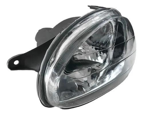 Imagem de Par farol corsa pick up 1994 a 2002 crom pl super branca led