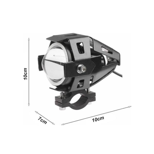 Imagem de Par Farol de Milha Angel Eye U7 para Moto Kawasaki ER 5 500CC 1998 1999 2000 2001 2002 2003 2004 2005 até 2022