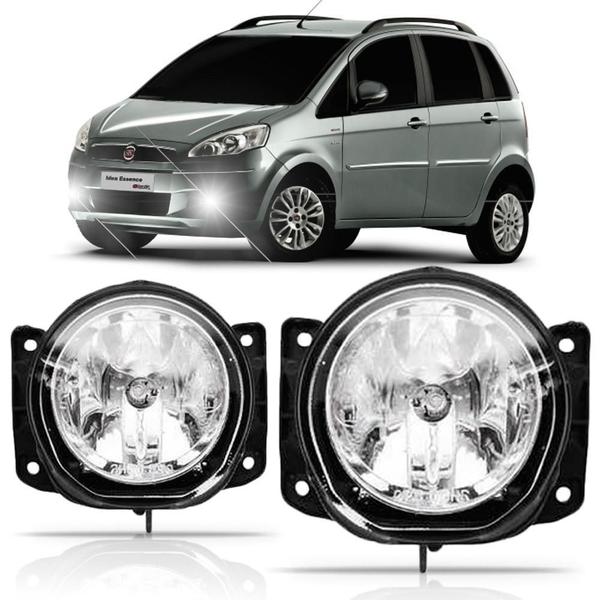 Imagem de Par Farol De Milha Fiat Idea 2005 2006 2007 2008 2009 2010