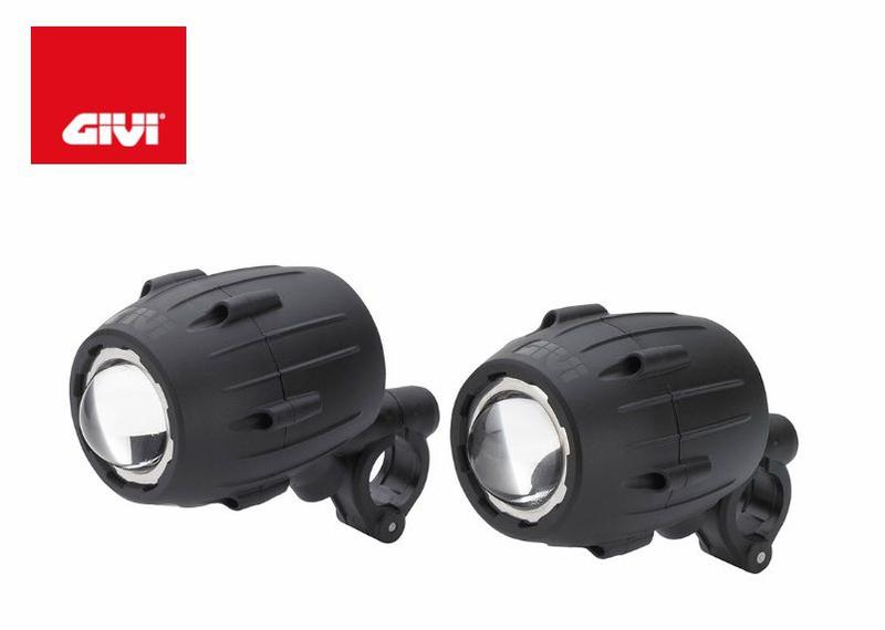 Par Farol de Milha Givi Kit Luzes Auxiliares Moto S310 Imagem de Par Farol de Milha Givi Kit Luzes Auxiliares Moto S310