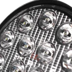 Imagem de Par farol de milha led caminhao 12/24v 14 leds 6000k 42w