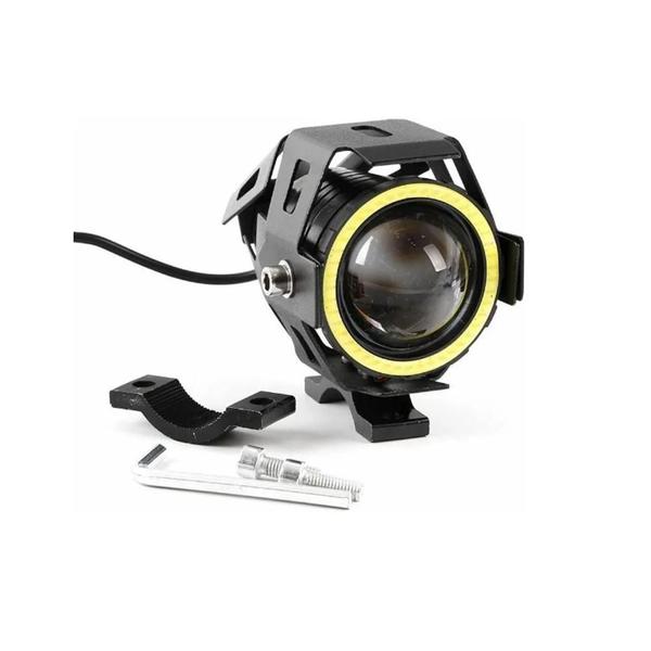 Imagem de Par Farol de Milha para Moto CB500R 2017 2018 2019 Angel Eye U7 Mini