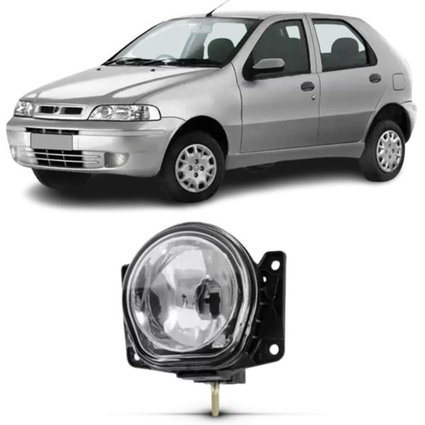 Imagem de Par Farol Milha Fiat Palio Fire G2 2001 2002 2003 2004 2005