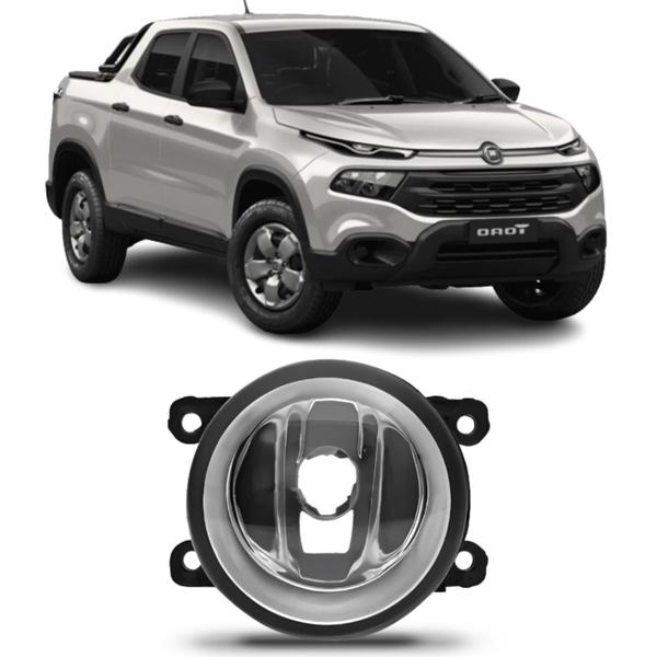 Imagem de Par Farol Milha Fiat Toro 2016 2017 2018 2019