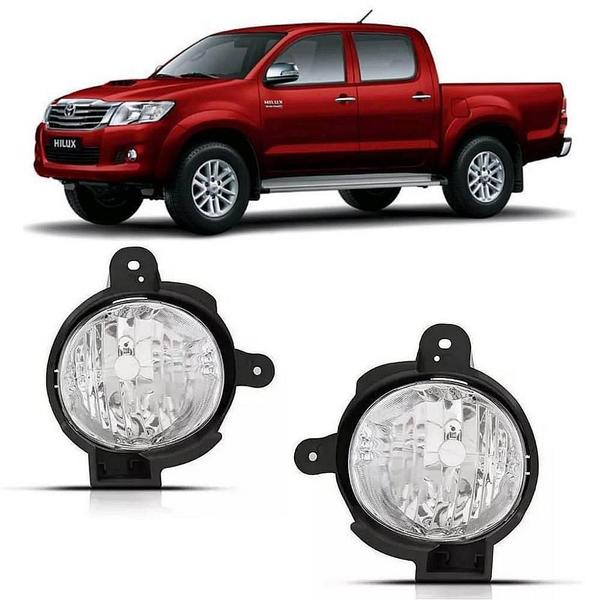 Imagem de Par Farol Milha Hilux 2012/2015