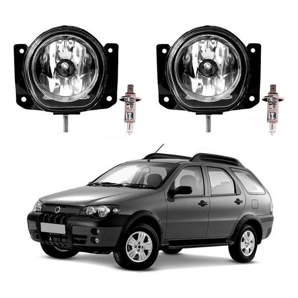 Imagem de Par Farol Milha Lampada Palio Adventure 1.8 2003 A 2010