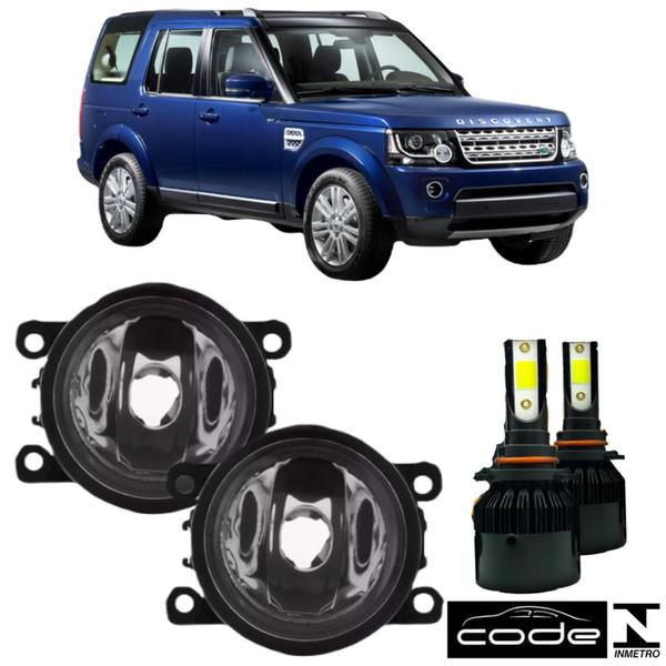 Imagem de Par Farol Milha Land Rover Discovery 4 2010 a 2016 Super Led