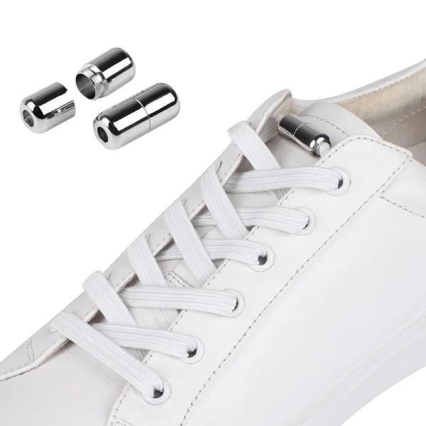 Par Fecho De Rosca Metal Não Amarre Seu Cadarço Tênis Sapato - Topmixshop Imagem de Par Fecho De Rosca Metal Não Amarre Seu Cadarço Tênis Sapato