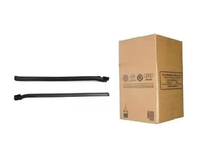 Par Friso Borracha Lateral Parabrisa Saveiro G3 G4 Original 376845125B 376845126B 49099 49100 - VOLKSWAGEN Imagem de Par Friso Borracha Lateral Parabrisa Saveiro G3 G4 Original 376845125B 376845126B 49099 49100