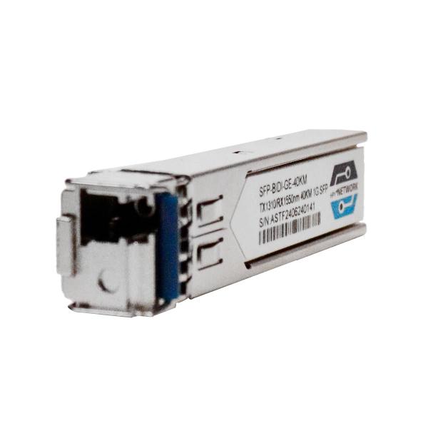 Imagem de Par Gbic sfp Bidirecional 40km 1g LC Monomodo TX1550/RX1310 - TX1310/RX1550