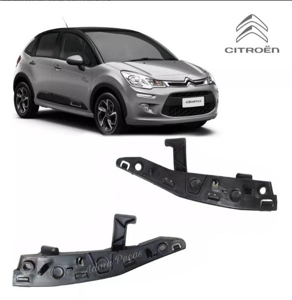 Imagem de Par Guia Parachoque Dianteiro Citroen C3 2013 2014 2015 2016 2017 2018 2019 2020 Original