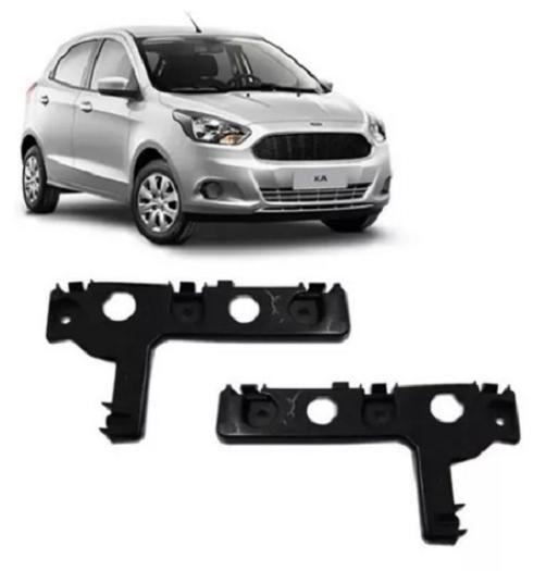 Imagem de Par Guia Suporte Parachoque Ford Ka 2015 16 17 18 19 20 2021