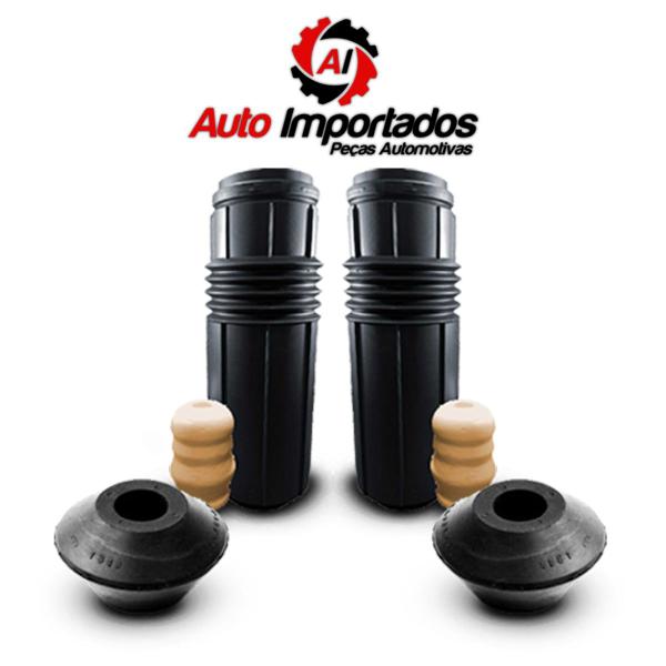 Imagem de Par Kit Amortecedor Kayaba Coxim Batente Coifa Suspensão Traseira Fiat Siena 2002 2003 2004 2005 2006 2007 2008 2009