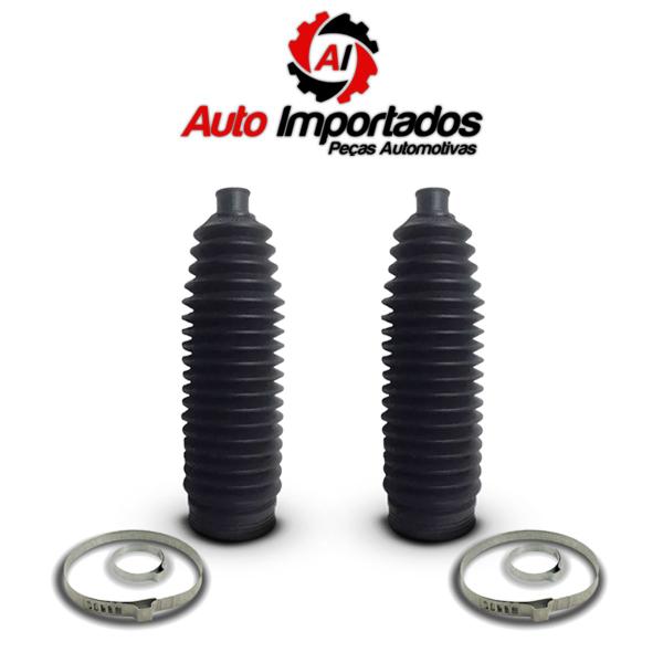 Imagem de Par Kit Barra Axial Coifa Guarda Pó Caixa Direção Dianteira Renault Duster 2012 2013 2014 2015 2016 2017 2018 2019 2020