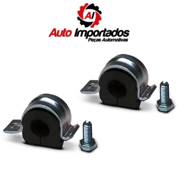 Imagem de Par Kit Bucha Barra Estabilizadora Suspensão Dianteira Audi A4 1995 1996 1997 1998 1999 2000 2001 2002 2003 2004 2005