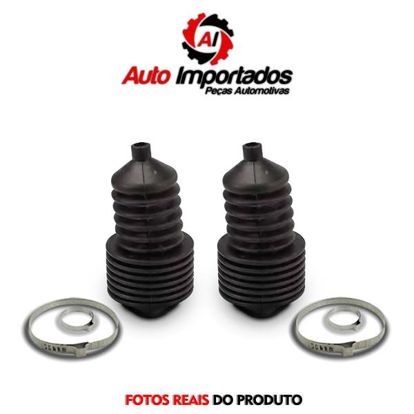 Imagem de Par Kit Coifa Guarda Pó Caixa Direção Dianteiro Suspensão Dianteira Renault Clio 1996 1997 1998 1999