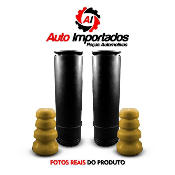 Imagem de Par Kit Coxim Batedor Batente Coifa Amortecedor Traseiro Mercedes Benz C200 W204 2007 2008 2009 2010 2011 2012 2013 2014