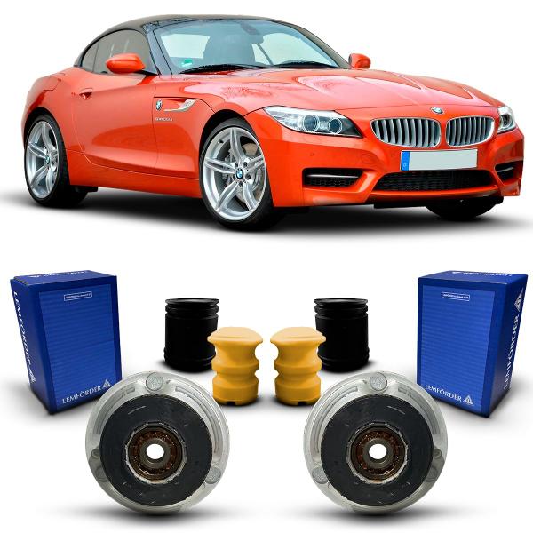 Imagem de Par Kit Coxim Batente Batedor Original Lemforder Amortecedor Dianteiro BMW Z4 E89 2010 2011 2012 2013 2014 2015 2016