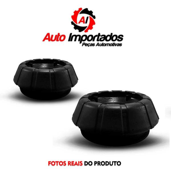 Imagem de Par Kit Coxim Batente Batedor Suporte Reparo Superior Suspensão Amortecedor Dianteiro Suzuki Swift 2014 2015