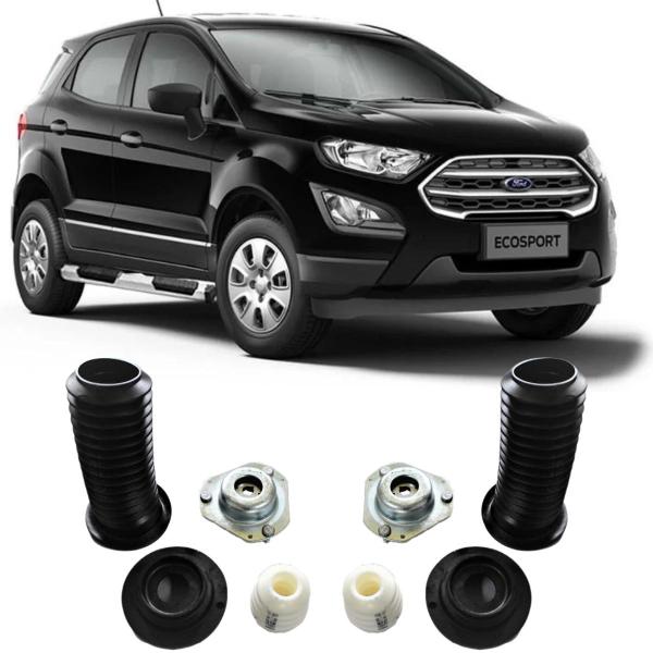 Imagem de Par kit coxim batente coifa amortecedor dianteiro new ecosport 2012 2013 2014 2015 2016 2017 2018 2019 2020 2021