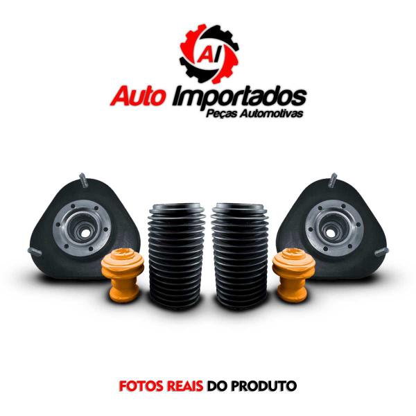 Imagem de Par Kit Coxim Batente Coifa Amortecedor Dianteiro Suspensão Dianteira Toyota Corolla 1998 1999 2000 2001 2002