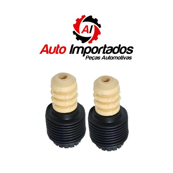 Imagem de Par Kit Coxim Batente Coifa Guarda Pó Suspensão Dianteira Renault Megane 2006 2007 2008 2009 2010 2011 2012 2013