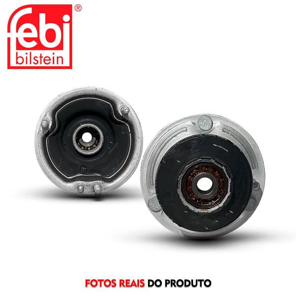 Imagem de Par Kit Coxim Rolamento Febi Batente Coifa Suspensão Amortecedor Dianteiro BMW 318i E36 1994 1995 1996 1997 1998