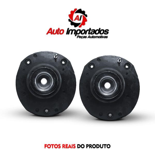 Imagem de Par Kit Coxim Suporte Batente Coifa Amortecedor Dianteiro Peugeot 206 2001 2002 2003 2004 2005 2006 2007 2008 2009 2010