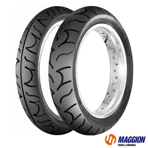 Imagem de Par Kit De Pneus 130/70-17 + 100/80-17 Maggion Sportissimo Twister Fazer 250 CB 250