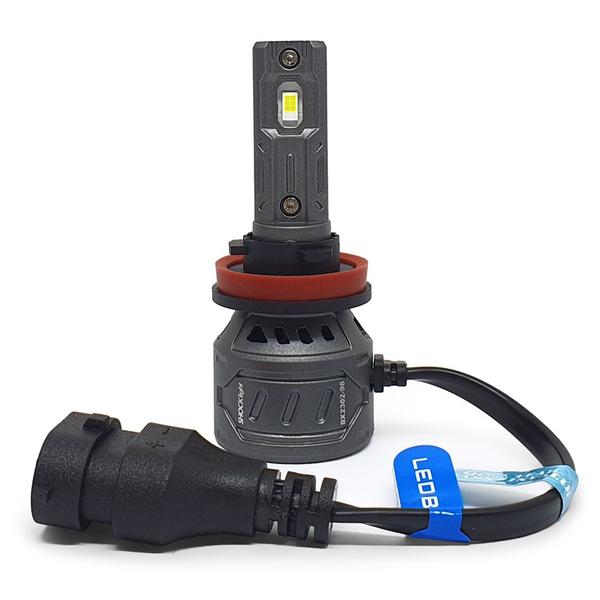 Imagem de Par Lâmpadas H11 Farol Milha Renault Sandero Ultra Led 10000 Lumens Canbus Canceller Não Acusa 2007 2008 2009 2010