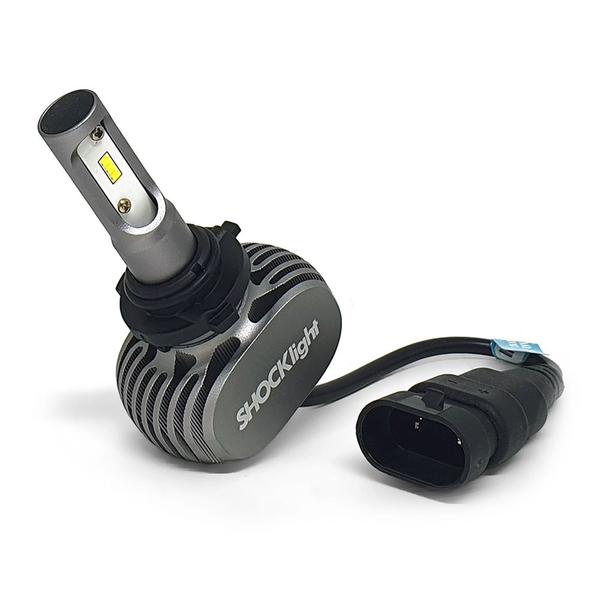 Imagem de Par Lâmpadas HB4 Farol Milha Ford Ecosport Ultra Led Titanium 10000 Lumens Forte Branco Efeito Xenon 2008 2009 2010 2011 2012