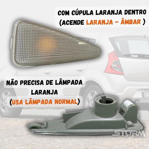 Imagem de Par Lanterna Lateral Seta Pisca Sandero Stepway 2008 A 2014