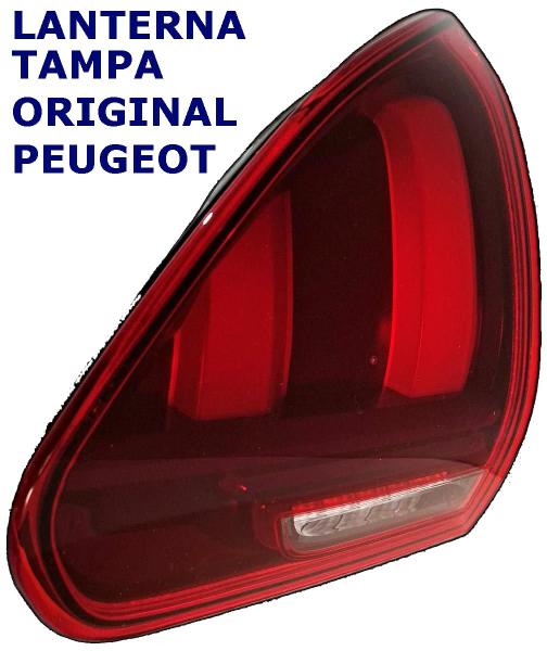 Imagem de Par Lanterna Peugeot 2008 Tampa Mala 2023 2024 Original Led